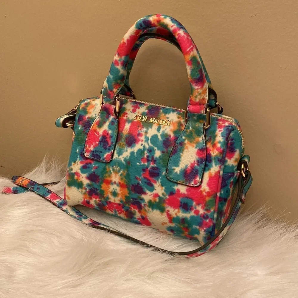 NWT Steve Madden Tie Die BCASEY Crossbody - Multi